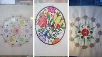 Arts and crafts with a historical spin at Belper care home